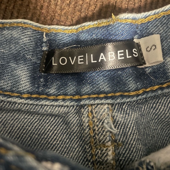Love and labels flared denim shorts - Picture 3 of 3